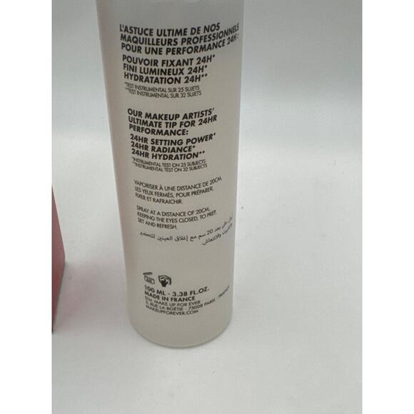 Makeup Forever Mist & Fix Hydrating Setting Spray 24H Performance 100mL - Picture 4 of 7